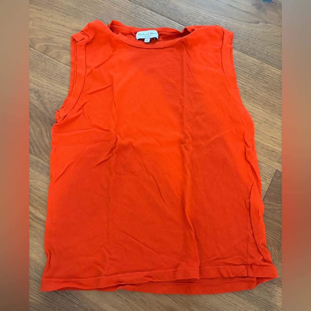 Michael Stars Bold Orange Top